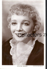 Film Star Postcard Virginia Bruce real photo unposted picturegoer series 941