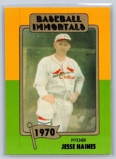 Baseball Immortals - Jesse Haines #118