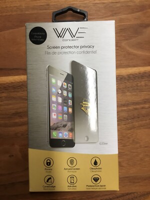 *WAVE Concept* Screen Protector privacy Schutzfolie IPhone 6 plus, 6S plus NEU