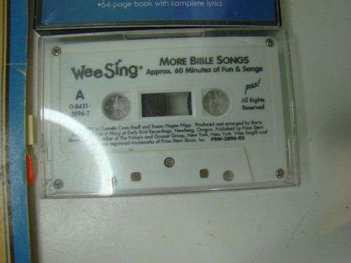 Vintage WeeSing Along Silly Songs Kassette Kinder Musik Kassetten & Bücher 9 Artikel - Bild 4 von 12