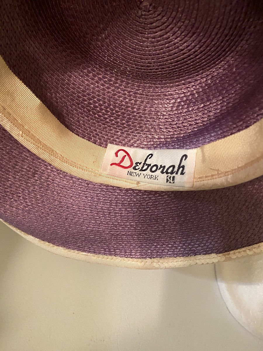 Purple & White Deborah of N Y Church/Dress Hat | eBay display picture 2