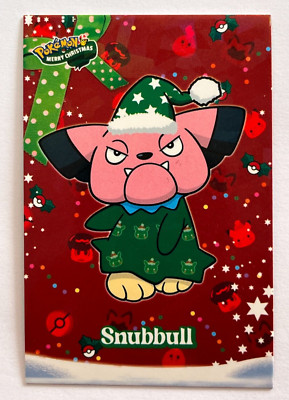 2024 POKEMON CHRISTMAS DATABASE Card #069 SNUBBULL Peru Edition Foil