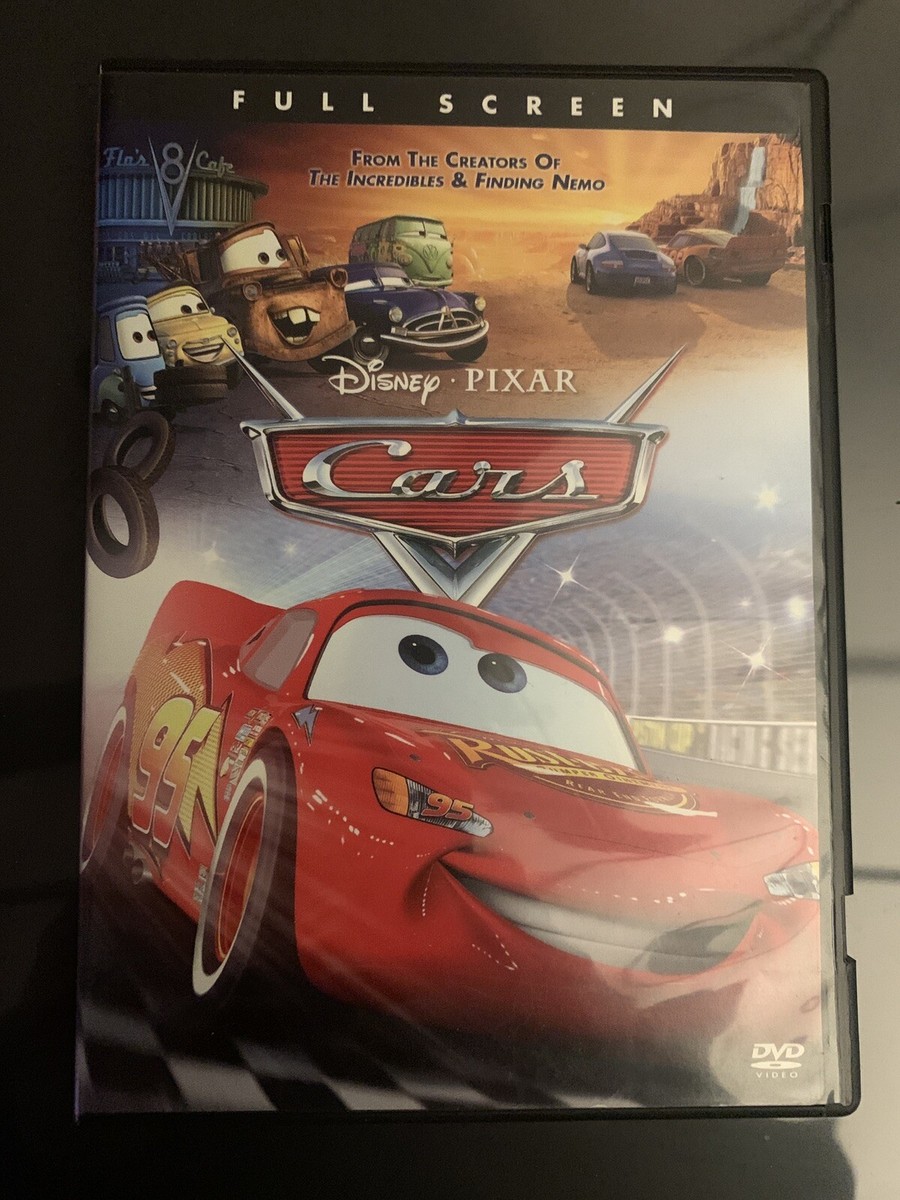 DVD Disney Pixar CARS Full Screen Edition | eBay