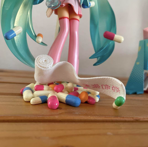 Hatsune Miku Mikumo Love Color Ward Figure 2 Piece Set Bulk Sold Rare Vocaloid - Picture 8 of 9