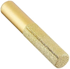 100 Piece Straight Brazed Finger Bit 1/2-Inch Shank Coarse wood stone glass 