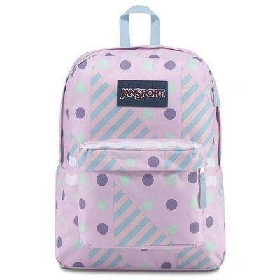 cream jansport backpack