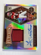 John Metchie III Futures Patch AUTO /249 RC 2022 Legacy Rookie #FP-JM Texans Rc