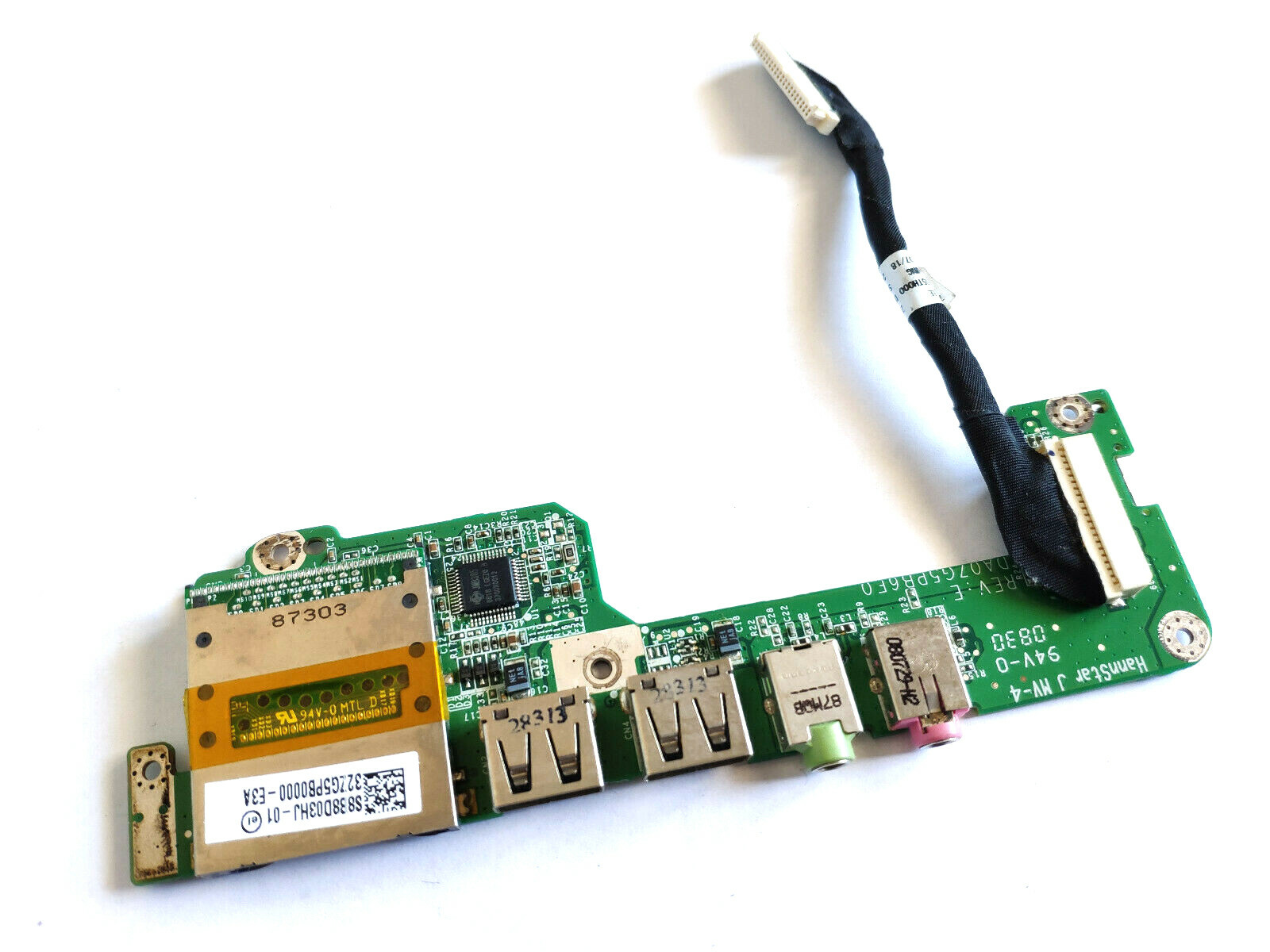 Audio Usb Card Reader Memory Sd Modulo Board DA07G5PB6F0 Acer Aspire One