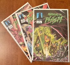 WARRIORS OF PLASM #1,2,3 DEFIANT COMIC SET Lepham JJ Witherby NM COLLECTION 1993