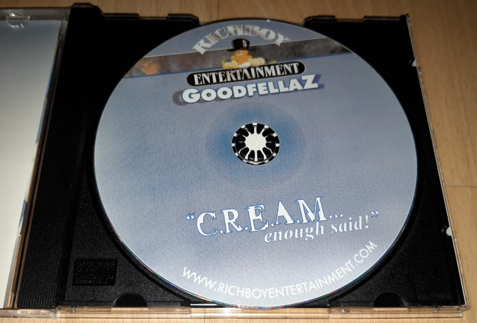 GOODFELLAZ - C.R.E.AM...Enough Said - Album CD US RAP Hip Hop G-Funk RARE 😎 - Bild 4 von 4
