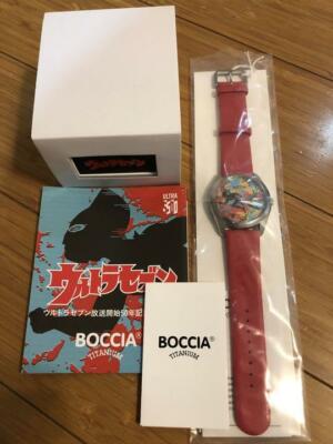ULTRA-SEVEN 50th Anniversary Watch Limited Model BOCCIA Wristwatch BU7-03