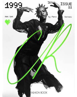 CR FASHION BOOK Magazine #11 A/W 2017 Alek Wek by Mario Sorrenti NEW