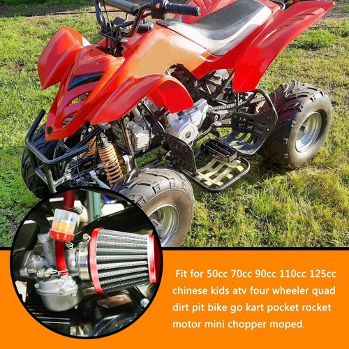 Carburetor Carb Air Filter Throttle Handle Grips Cable for ATV Dirt Bike Go - Bild 9 von 9