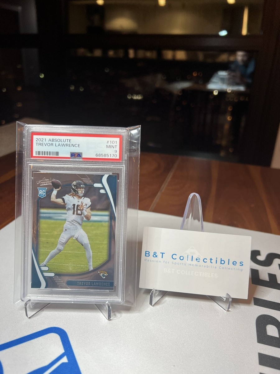 2021 Panini Absolute Trevor Lawrence PSA 9 MINT #101 RC Rookie