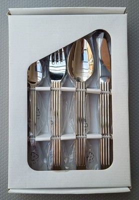 Rare Vintage IKEA STRATEG 16pc Cutlery Set NEW Boxed Star Trek DS9 Prop Design