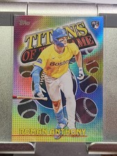 2026 Topps Series 1 - Titans of the Game Roman Anthony #TOG-9 (RC)