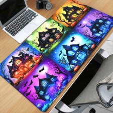 40 90cm XXL Large Gothic Castle Mouse Pad with Non-Slip Rubber Base - Glowing Ma