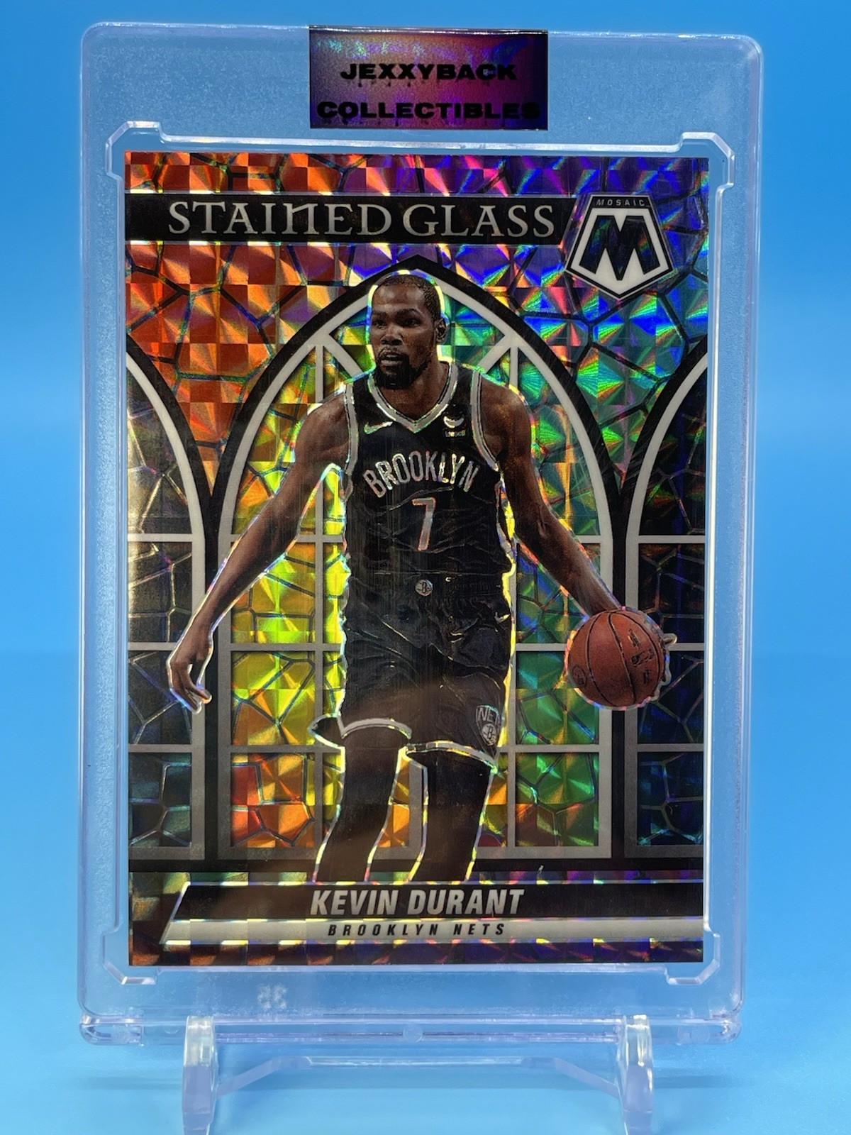 Kevin Durant 2021 Mosaic #7 Stained Glass /(SSP) Price Guide