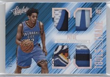 2015-16 Panini Absolute 18/25 Cameron Payne #14 Quad Patch 3hd