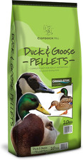 Duck & Goose Pellets a Complete Diet for Adult Waterfowl Ideal for Ground Feedin