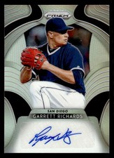 Garrett Richards 2019 Panini Prizm Signatures Autograph #S-GR Padres ESE
