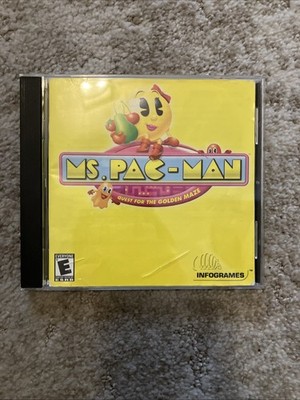 Ms. Pac-Man Quest for the Golden Maze Game Infograms CD