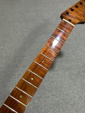Low price, Gloss Flame Maple 22 fret Fretboard dot Inlay electric guitar neck