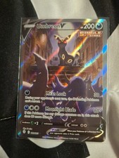 Pokémon TCG Umbreon v Evolving Skies Holo carta ultra rara 189/203