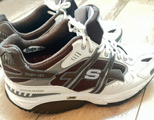 Skechers Shape Ups Mens Size 10.5 Brown Athle...