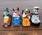 Set of 4 Vintage 1979 Matchbox Lesney Walt Disney Series Die-Cast Cars