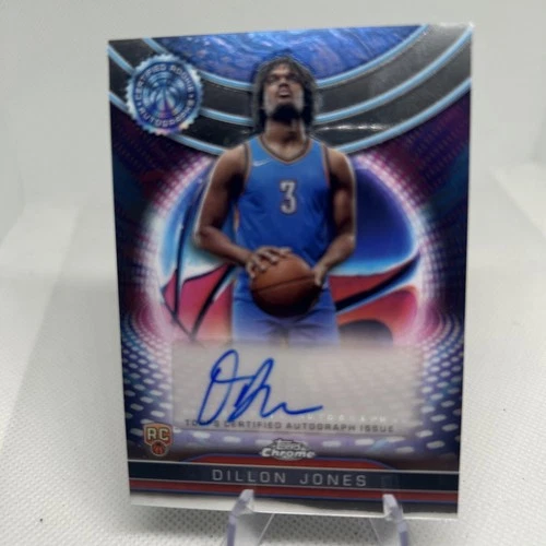 2024-25 Topps Chrome - Certified Rookie Autographs Dillon Jones #TCRA-DJ C256