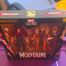 Marvel Legends Series Logan Wolverine vs Sabretooth Figure Set w Alt Hands