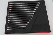 Snap-on Metric Combination Wrench Set 7mm-19mm 13pcs Standard And Long Reach