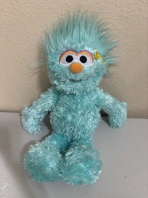 Rosita Sesame Street Gund Plush 12” Bow Mint Green Hispanic 2015
