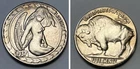 HOBO NICKEL COIN SEXY NYMPH PRETTY WOMAN BUFFALO GIFT FREE SHIPPING