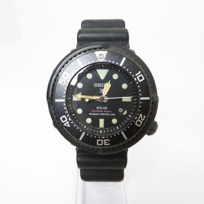 Gebrauchte SEIKO PROSPEX FREEMANS SPORTS CLUB Limited 400 Stück SBDN029 Schwa...