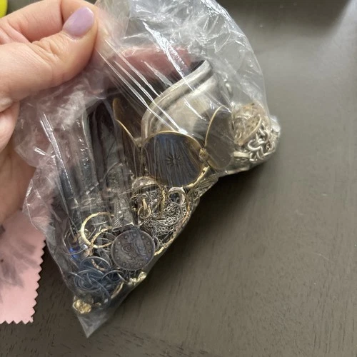 Mixed Lot Of Estate Sterling, Gold Filled?? &Costume Jewelry