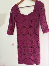 INTIMATELY FREE PEOPLE M/L ✨ elbow length tight fit lace dress great condition