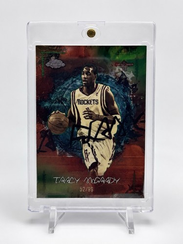 2025-26 Topps Chrome Cactus Jack - Tracy McGrady Green La Flame /99