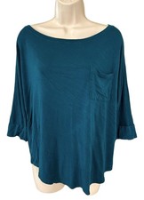 Hourglass Lilly Womens Soft Rayon Top 3/4 Sle...