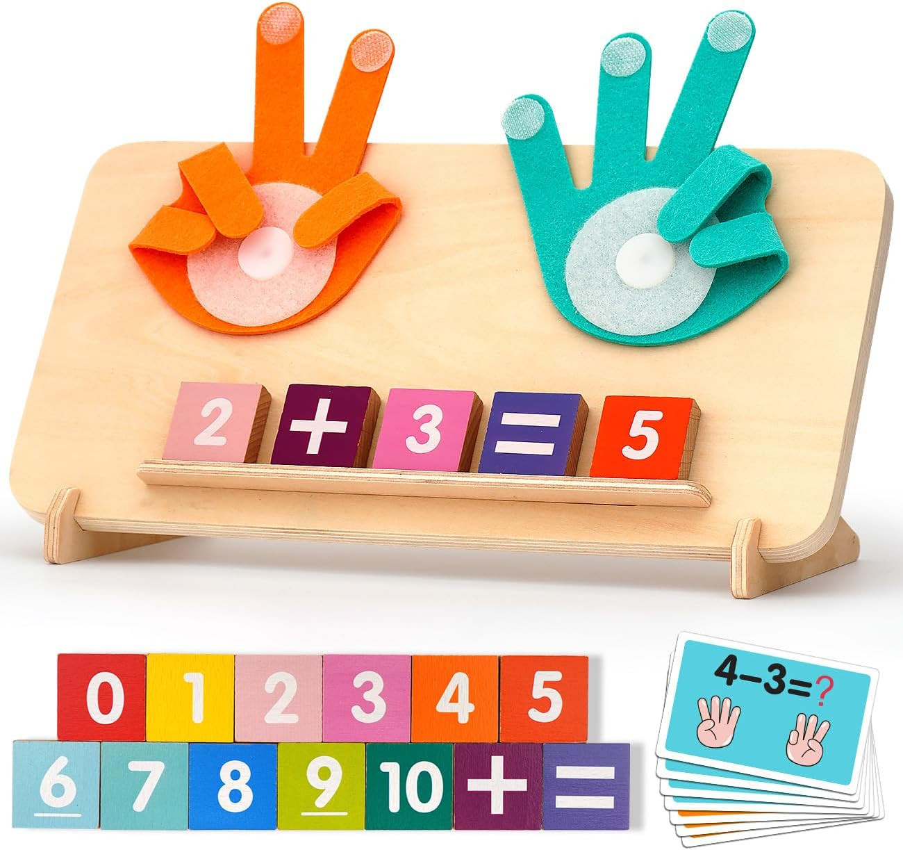 Preschool Learning Toys for Toddlers 2-4, Educational Math manipulatives...