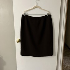 Le Suit Vintage Women s Suit Skirt Brown Size 18