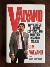 Jim Valvano SIGNED & INSCRIBED Autobiography Jimmy V NC State Wolfpack N.C. NCSU