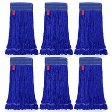 24oz Heavy Duty Loop End Replacement Mop Head, Commercial and Household Cleaning