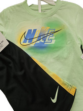 Boys Kids Youth NIKE shorts Shirt Set Multi NEW Size 6