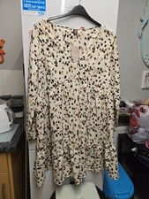 Shein Curve Animal Print Dress Size XL
