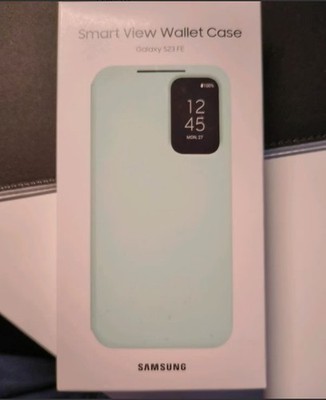 Samsung Smart View Wallet Case Galaxy S23 FE mintgrün