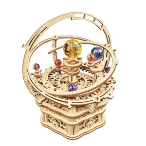 ROKR AMK51 Starry Night 3D Wooden Puzzle Mechanical Music Box &