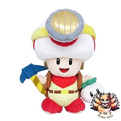 NEU Captain Toad: Treasure Tracker Captain Toad stehend Plüschtier 19 cm groß