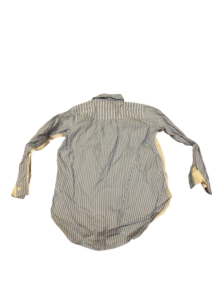 Fendi Kids Light Blue 100% Cotton Long Sleeve Shirt - Image 3 of 4